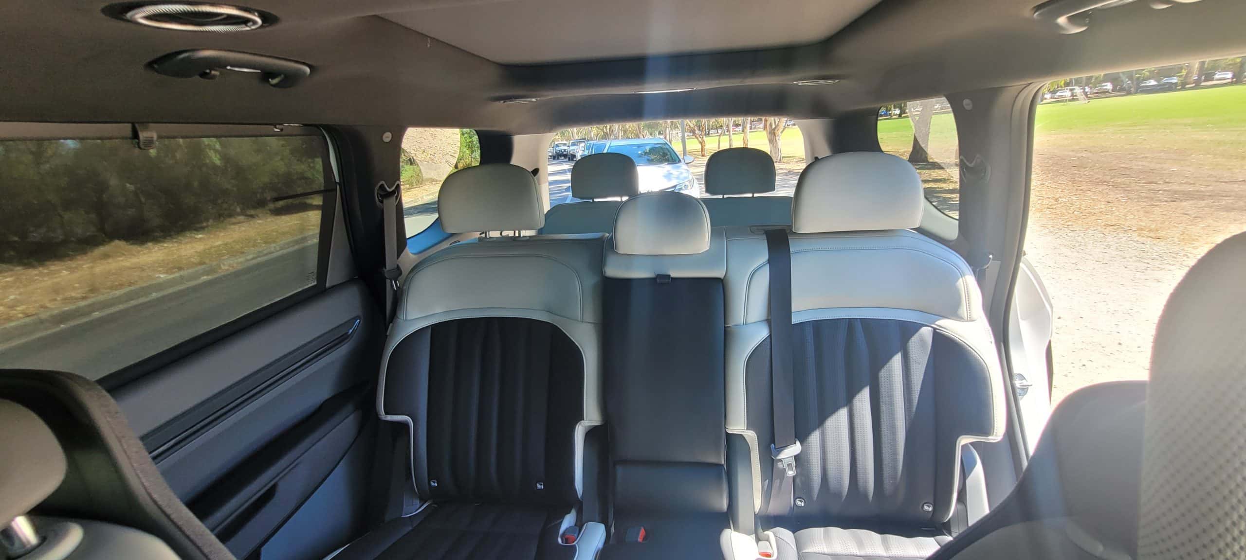 Kia EV9 interior view