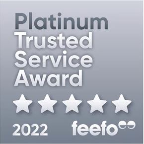 Savvy Feefo Platinum Award 2022