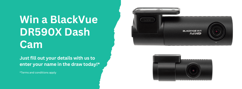 win a DR590X Series 2 Channel Full HD Dash Cam