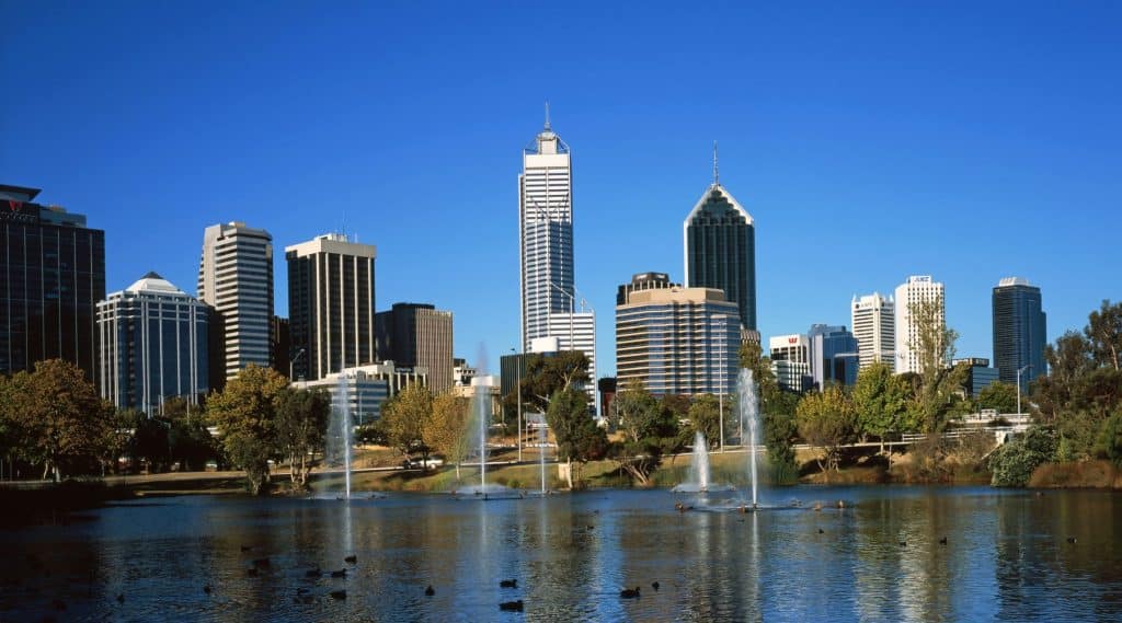 Perth, WA skyline