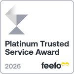Feefo Platinum Trusted Service Award 2026
